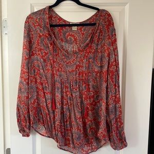 Lucky Brand XL top like new!